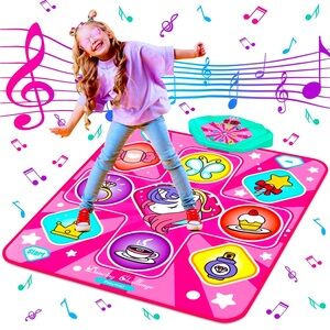 Pink Musical Dance Mat for Kids